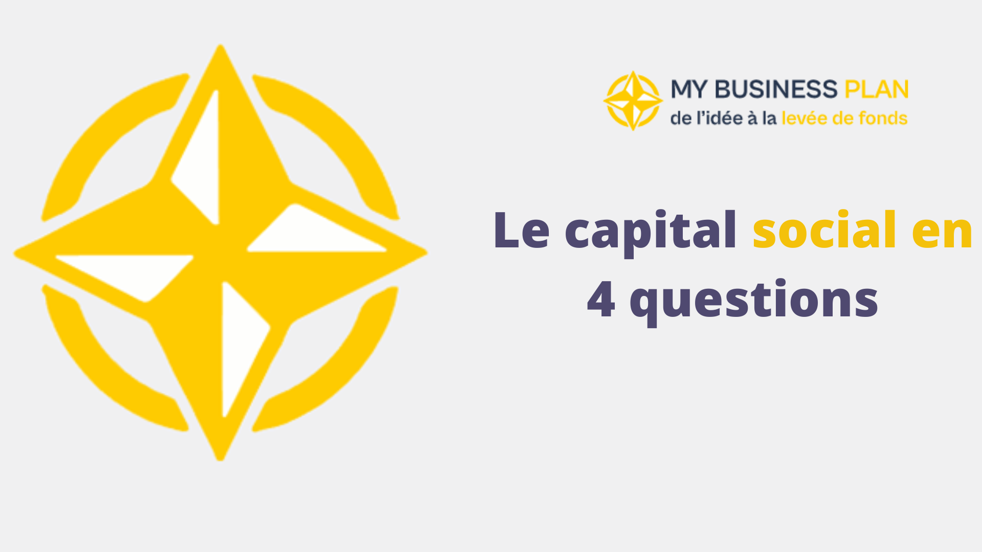 capital social dans le business plan