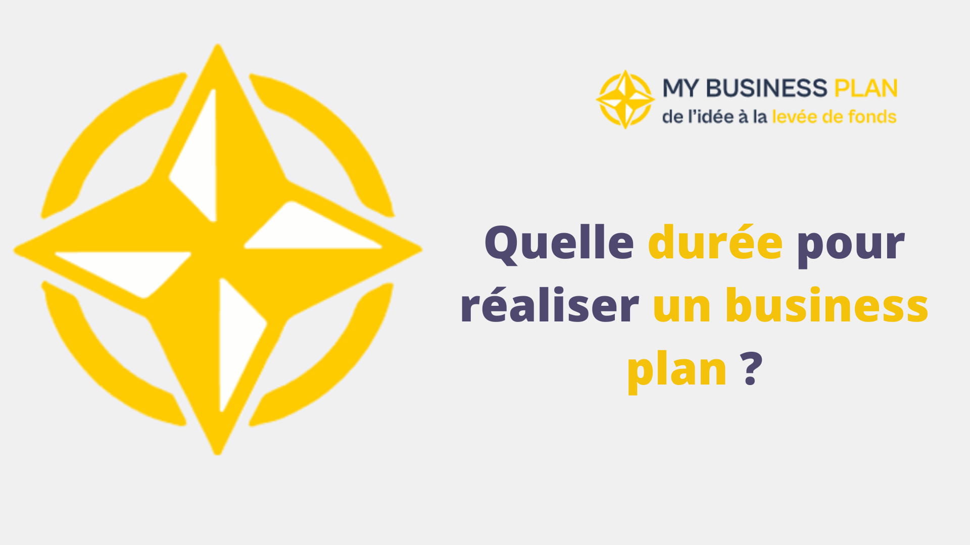 combien de temps pour faire un business plan